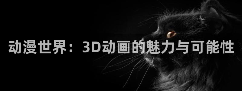 洗濯屋风车动漫：动漫世界：3D动画的魅力与可能性